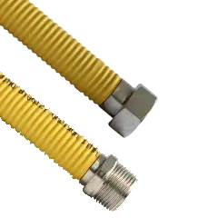 insulated-combi-boiler-flexible-gas-connection-hose-nipple-nut